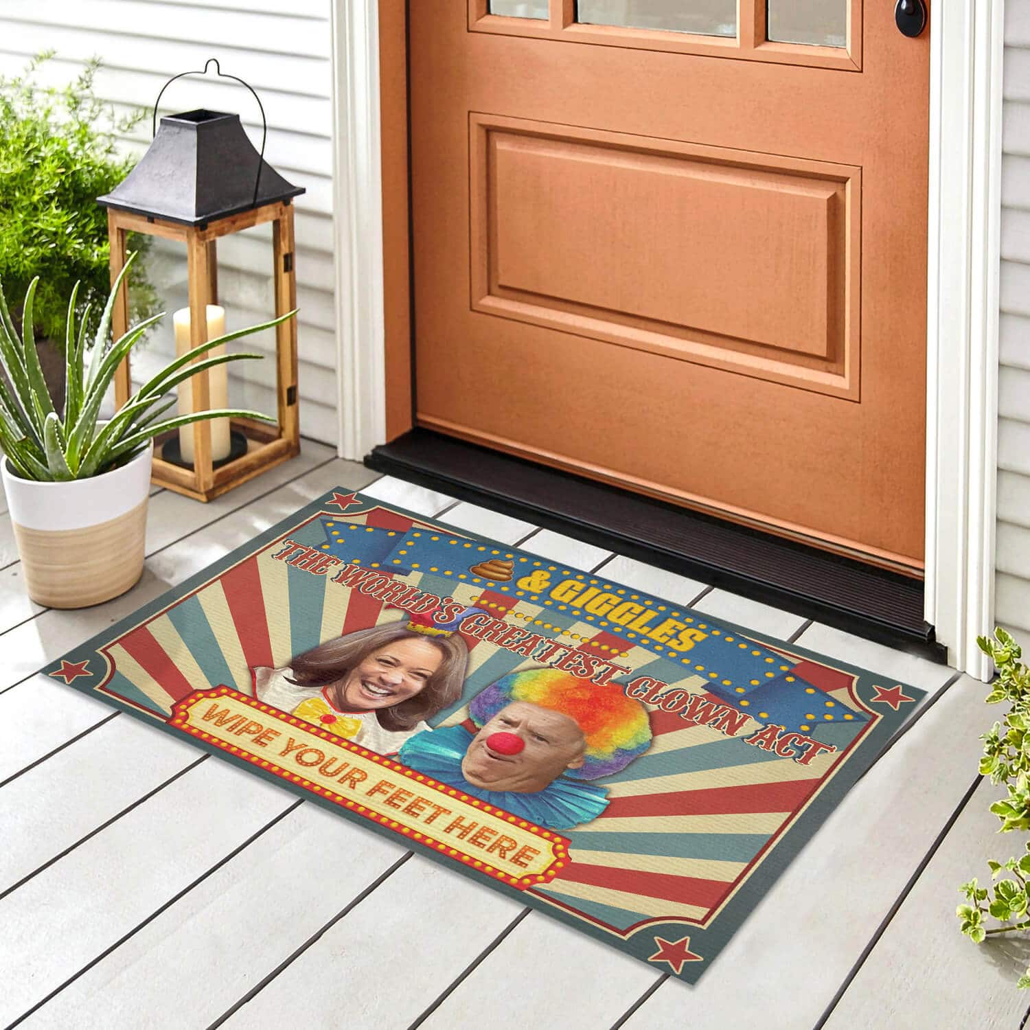 5TM UU TIEN. World's Greatest Clown Act (1) Doormat mockup 8
