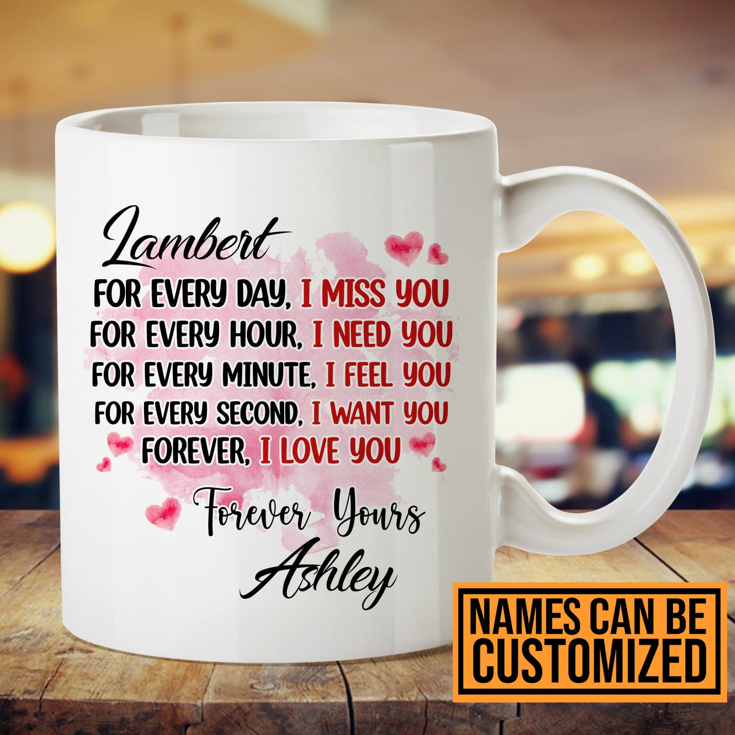 3VT. For Everyday I Miss You mug mk2