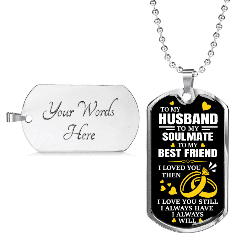 Anniversary Gifts for Him Dogtags - Unique and Meaningful 10 Year