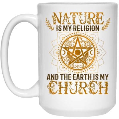 15 oz. White Mug