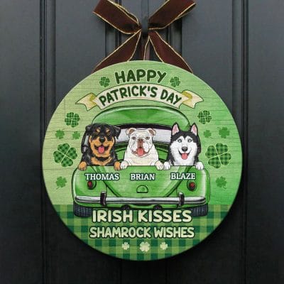 Wooden Door Sign