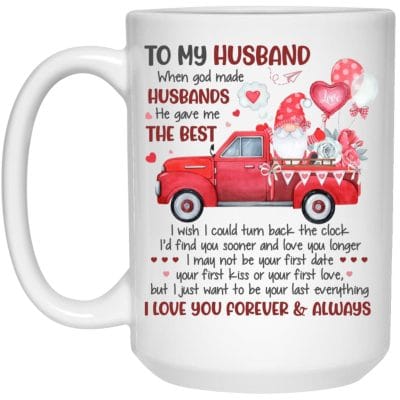 15 oz. White Mug