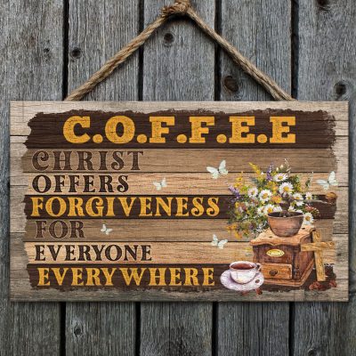 Wooden Door Sign