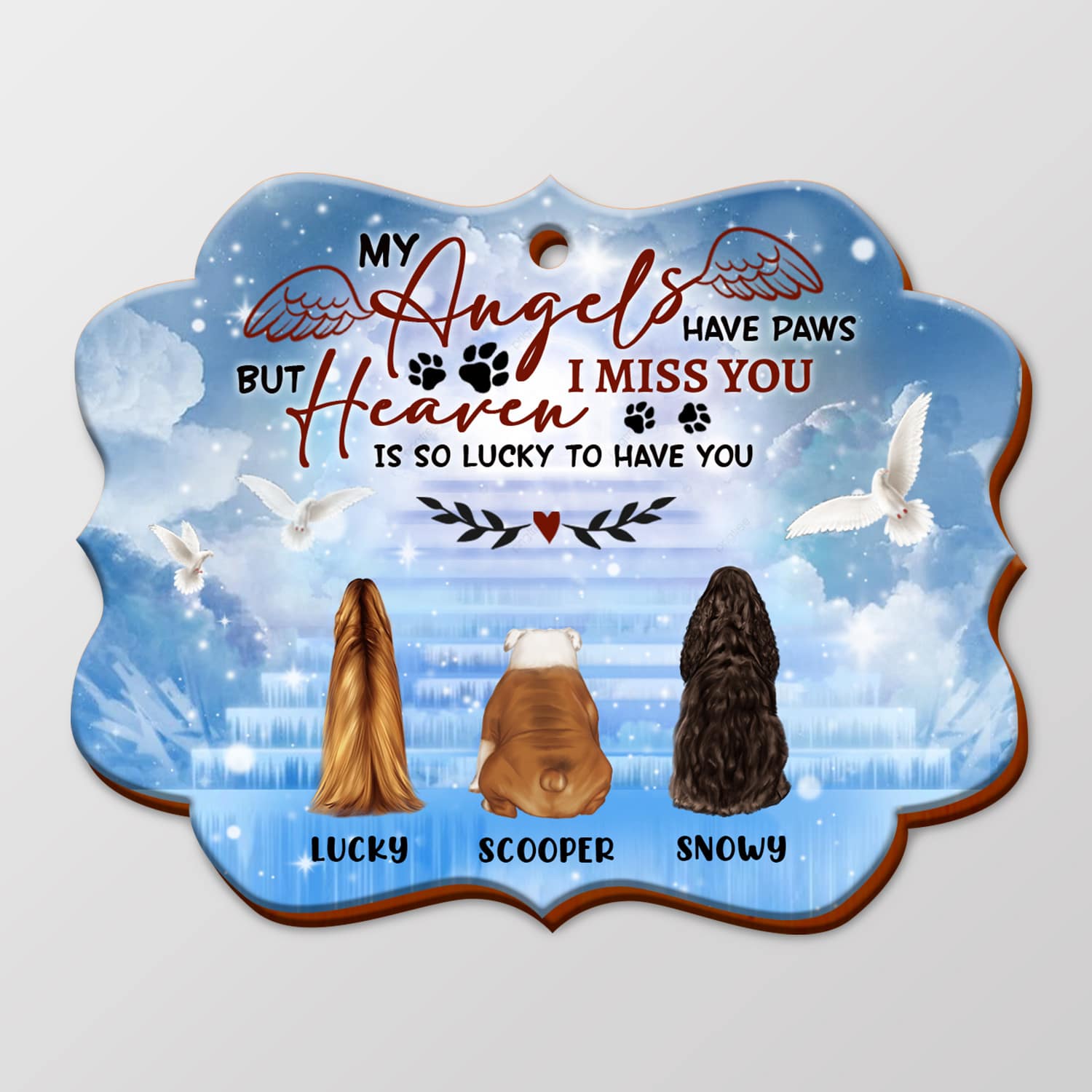 33 HG. My Angel Has Paws Simple 3