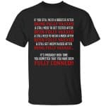 1VT. If You Still Need A Booster, Black, Unisex T-Shirt
