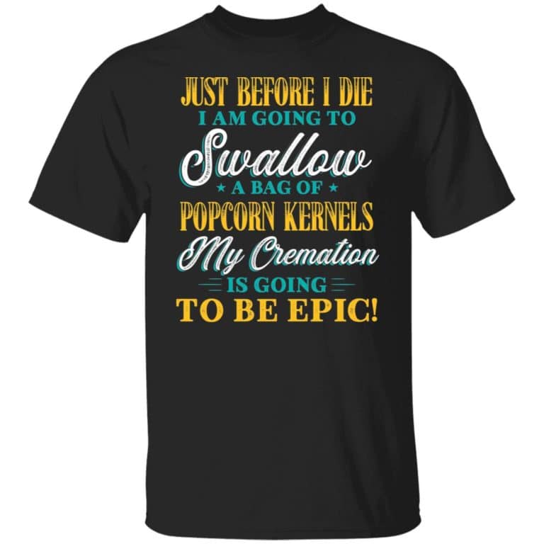 7VT. Just Before I Die, Black, Unisex T-Shirt