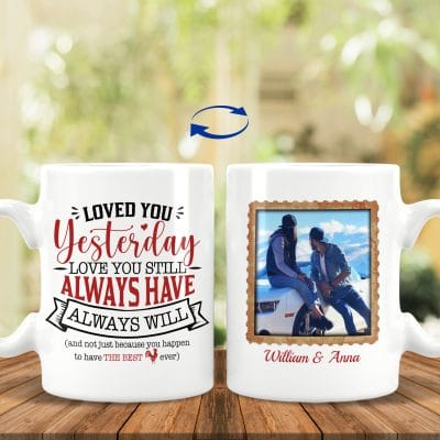15 oz. White Mug