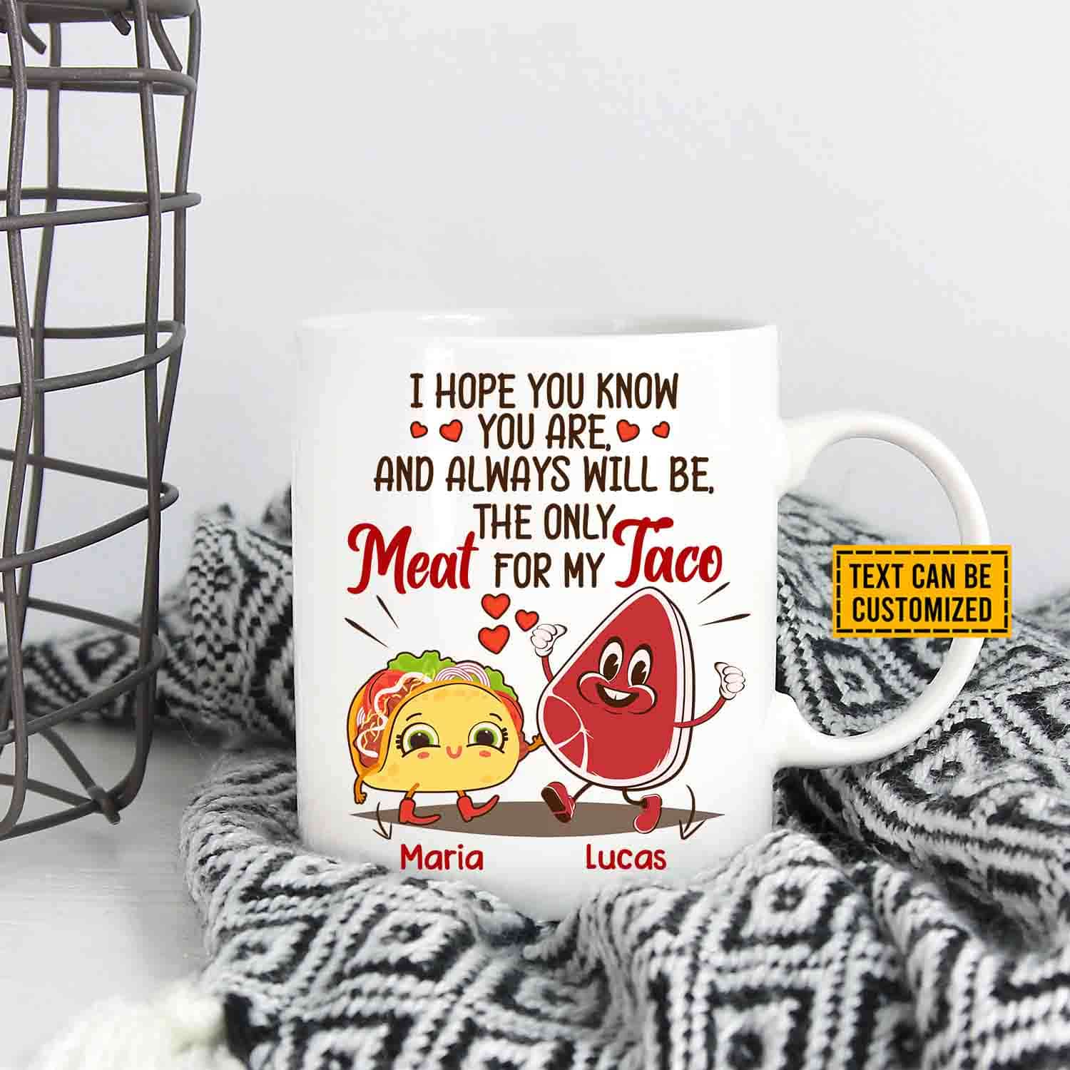 5VT. Meat Taco I Hope You Know mug mk2