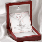 To My Wife The Day You Came Into My Life I Knew I Found The One Alluring Beauty Necklace