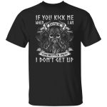 5VT. Viking If You Kick Me, Black, Unisex T-Shirt