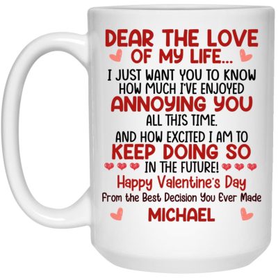 15 oz. White Mug