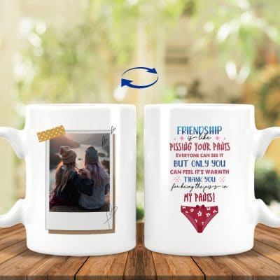 15 oz. White Mug