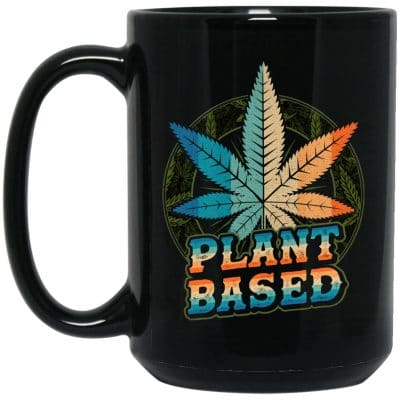 15 oz. Black Mug