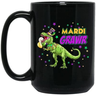 15 oz. Black Mug
