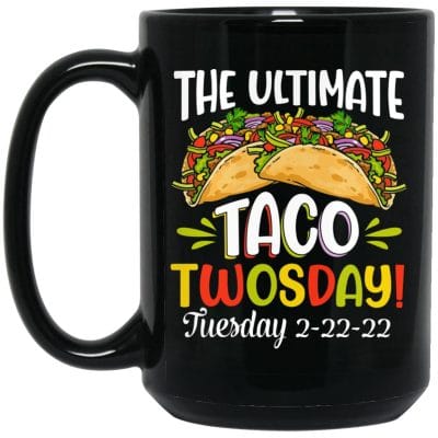 15 oz. Black Mug