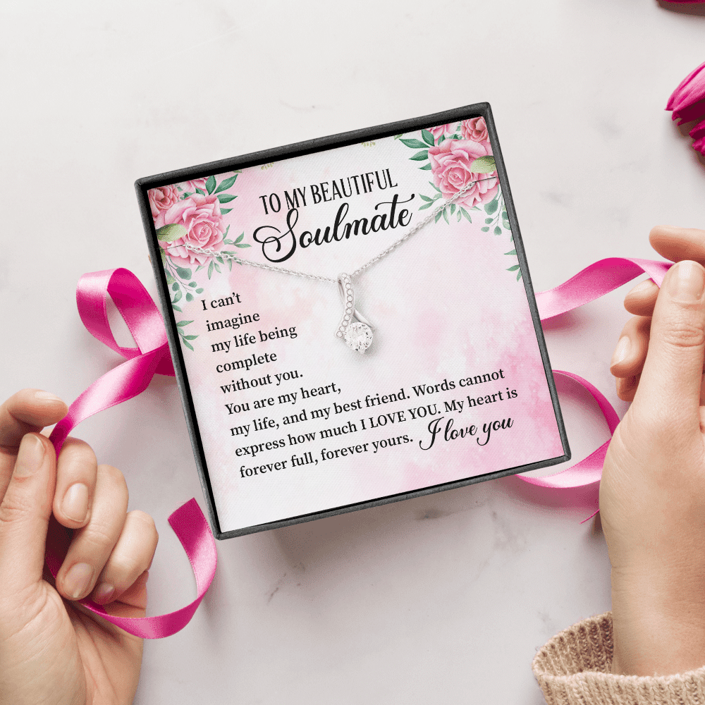 I Can't Imagine My Life Being Complete Without You Forever Your Alluring Beauty Necklace I Can't Imagine My Life Being Complete Without You Forever Your Alluring Beauty Necklace