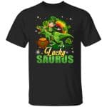 lucky tee, Black, Unisex T-Shirt