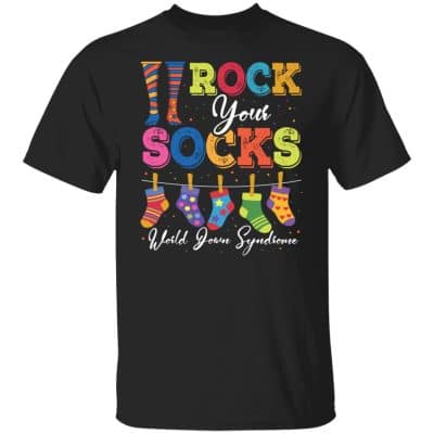 socks 1, Black, Unisex T-Shirt