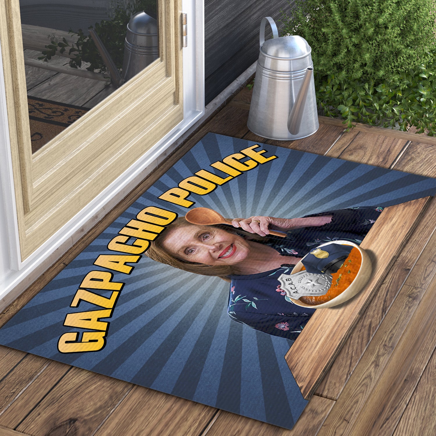 2O. Gazpacho Police (6) Doormat Mockup 3