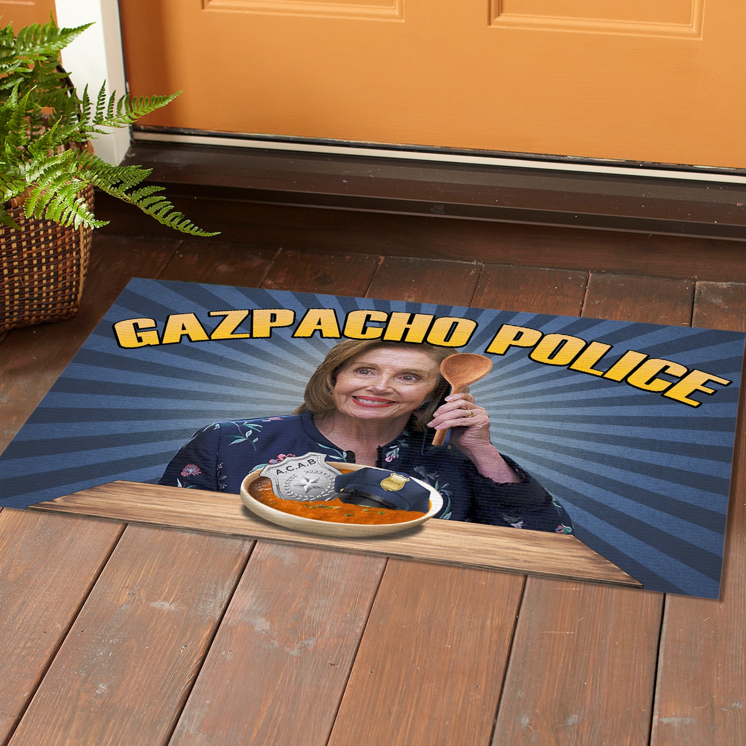 2O. Gazpacho Police (6) Doormat Mockup 1