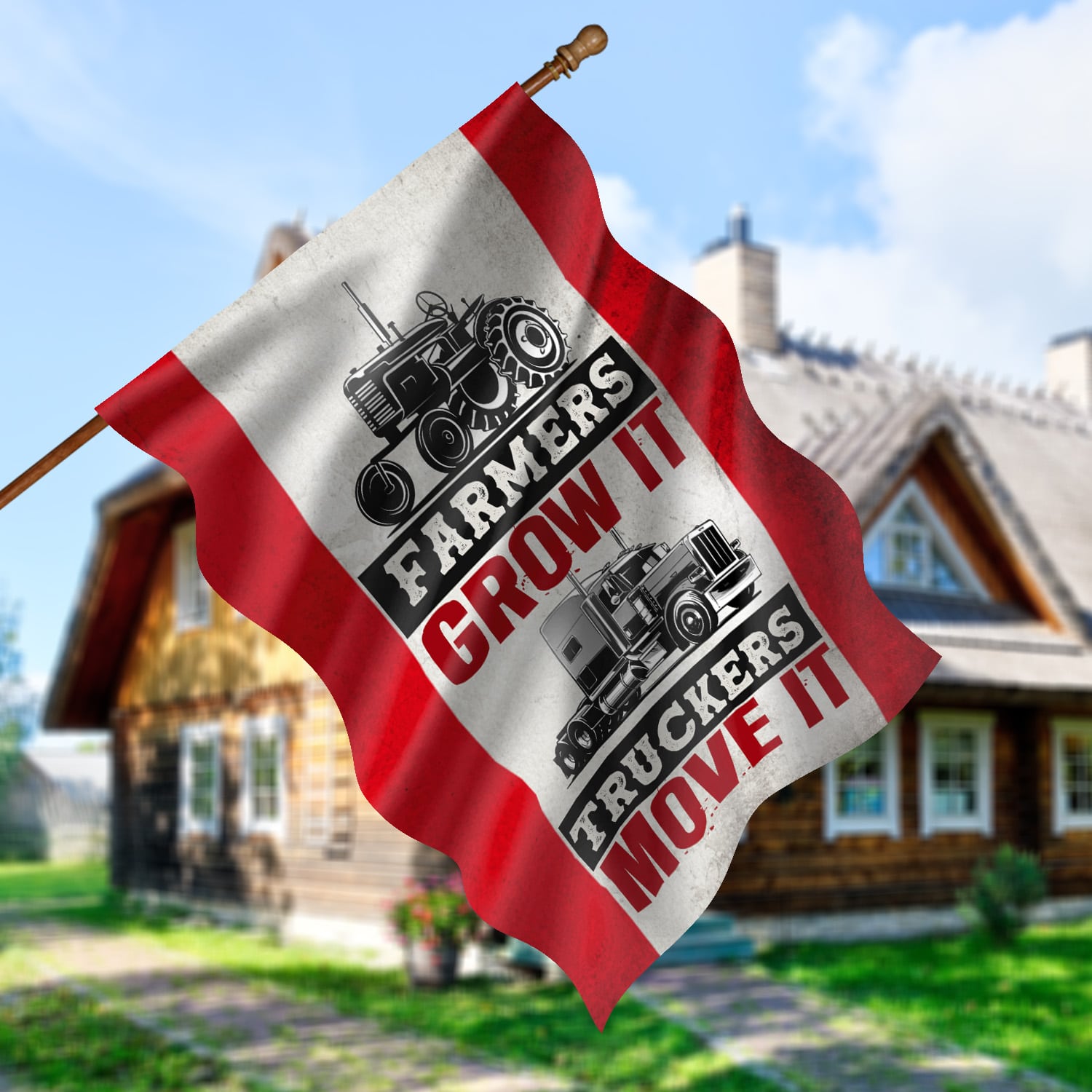 1. Farmer Grow It (30x40) House Flag Mockup 5