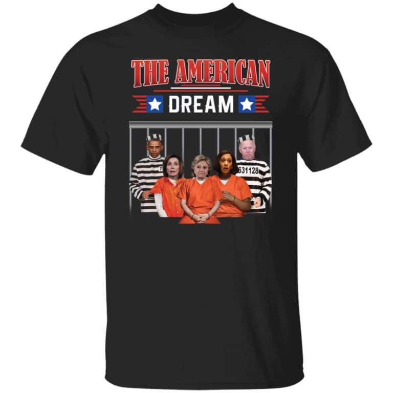 The American 1, Black, Unisex T-Shirt