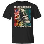 Take Brandon To The Train Station, Black, Unisex T-Shirt