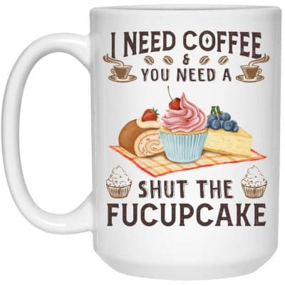 15 oz. White Mug