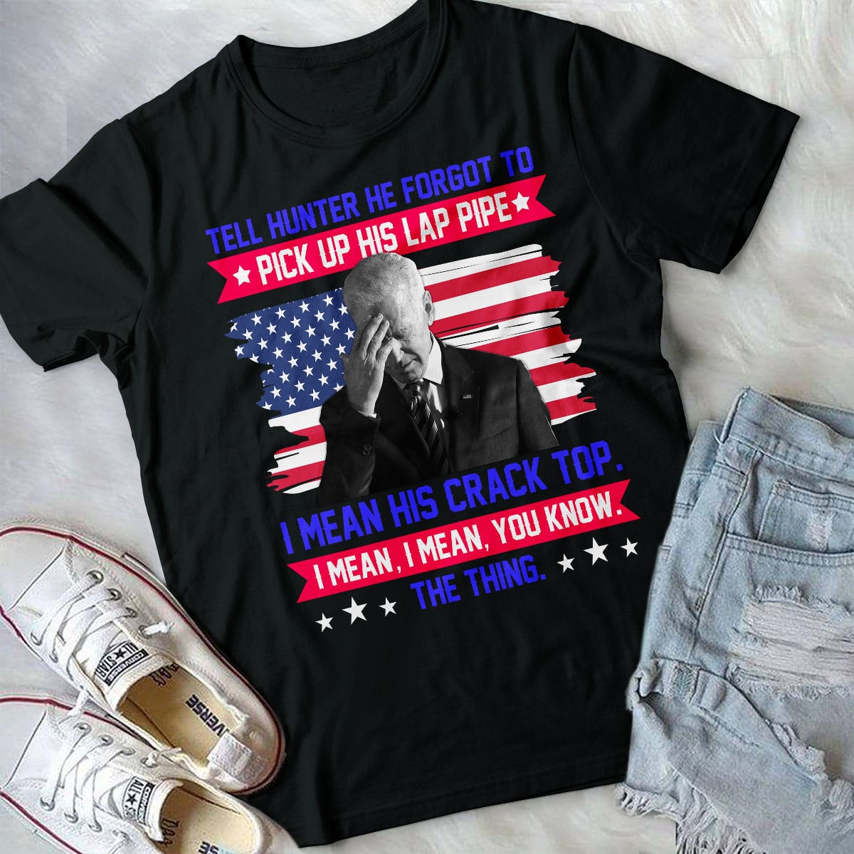 3VT. Biden Tell Hunter He Forgot shirt mk2