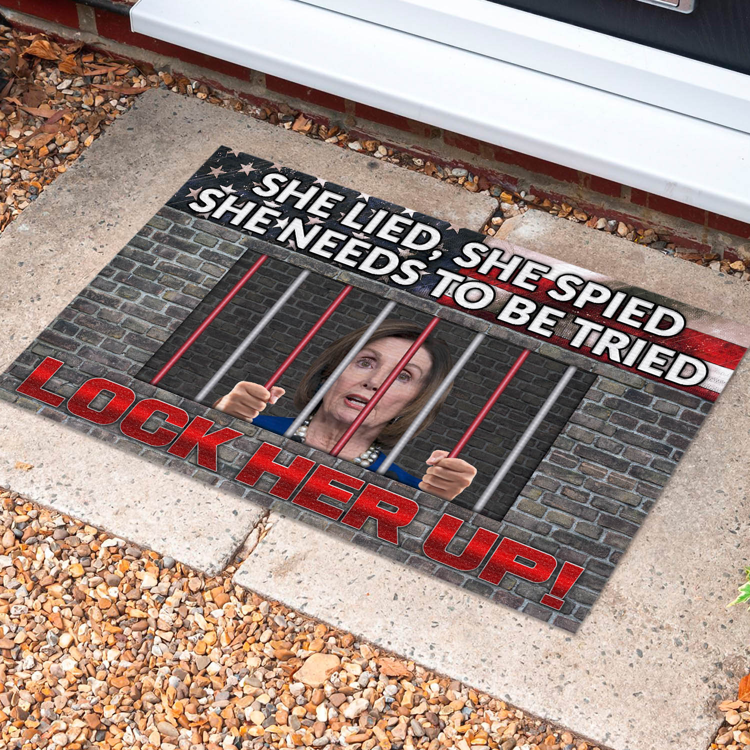 1H.Ưu tiên.She Lied Doormat Mockup 10