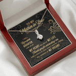 To My Mother In Law On My Wedding Day I Will Love Your Daughter Alluring Beauty Necklace