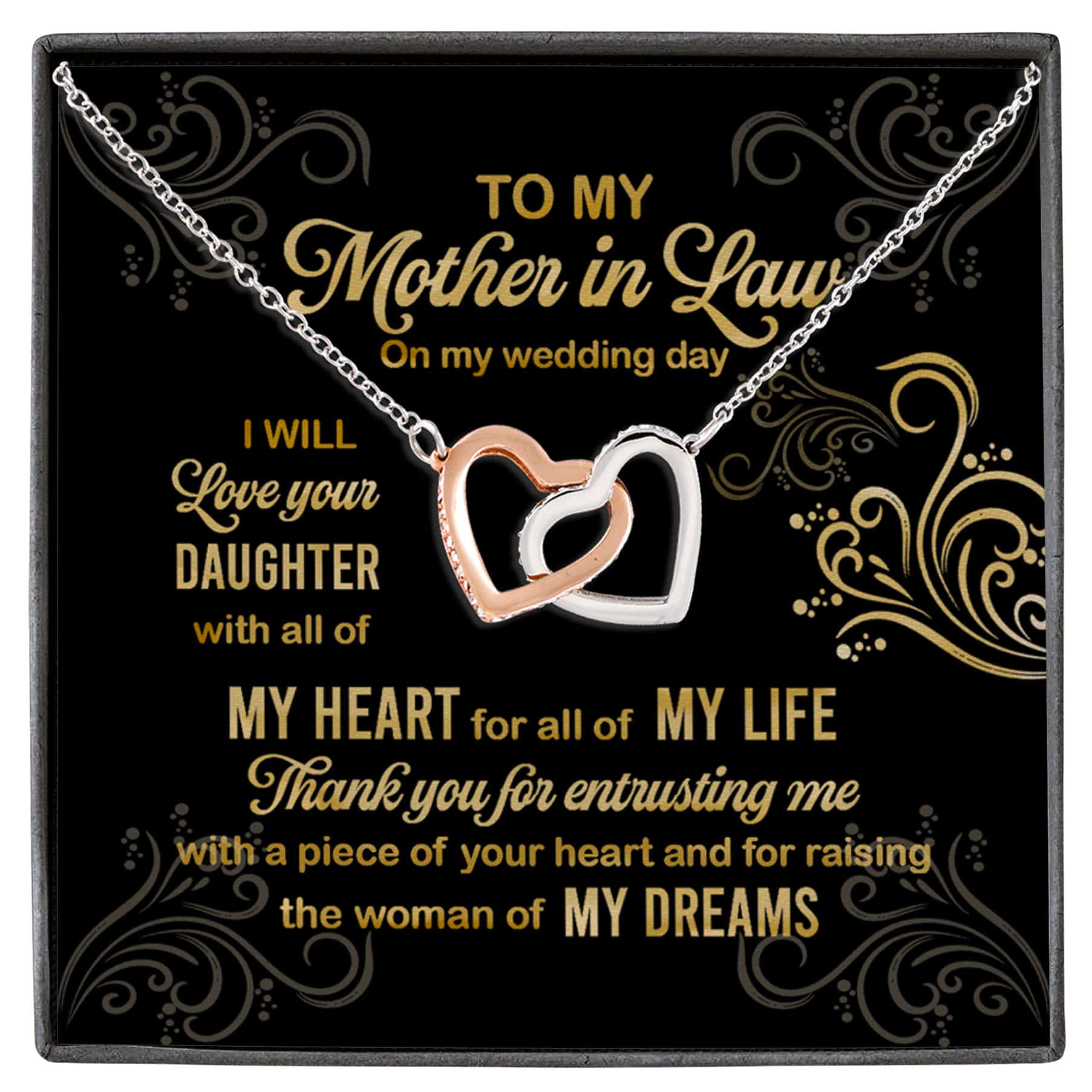 6VT. Mother In Law On Wedding Day interlocking
