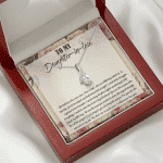 To My Daughter-In-Law We Both Love The Same Man Alluring Necklace From Mom - Birthday Gift To Daughter