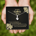 Happy Mother's Day Thanks For Everything Mom There Are Not Enough Words Alluring Beauty Necklace