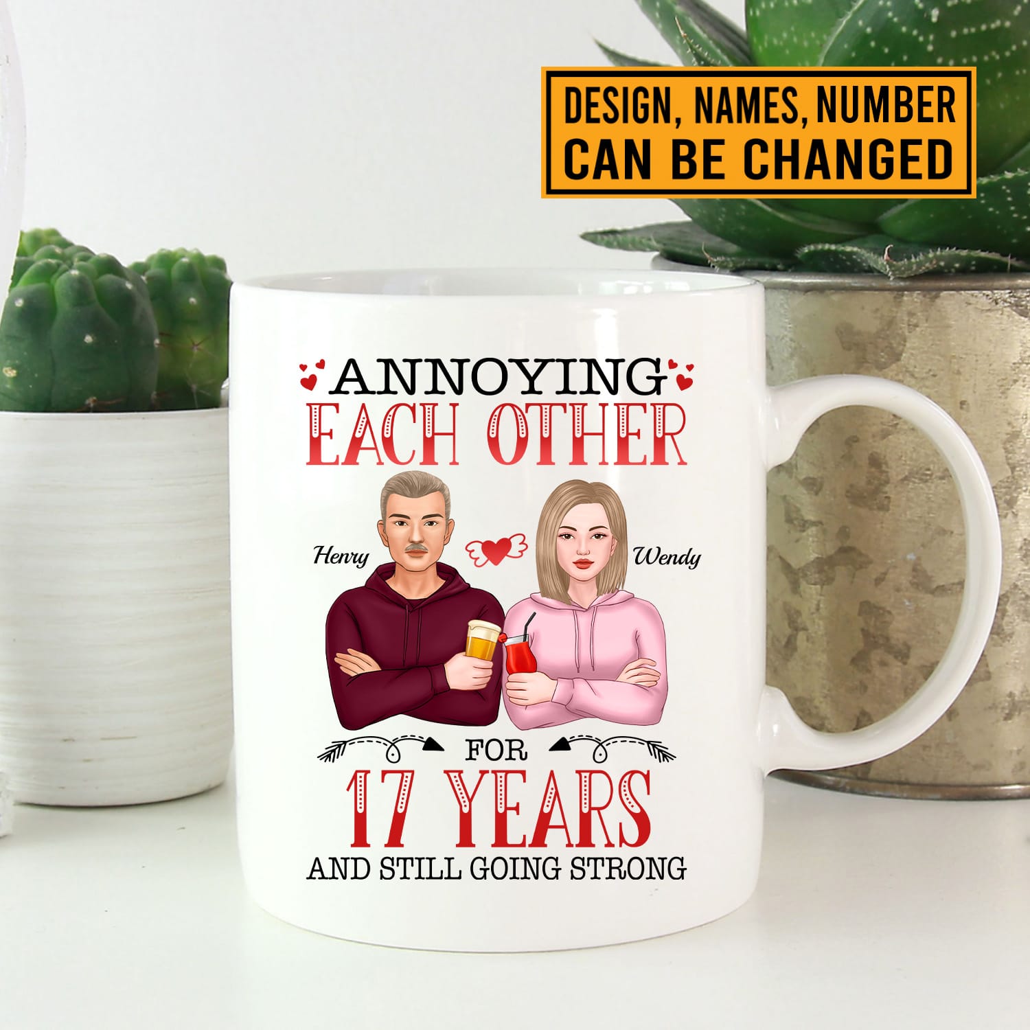 1VT. Annoying Each Other Mug mug mk1