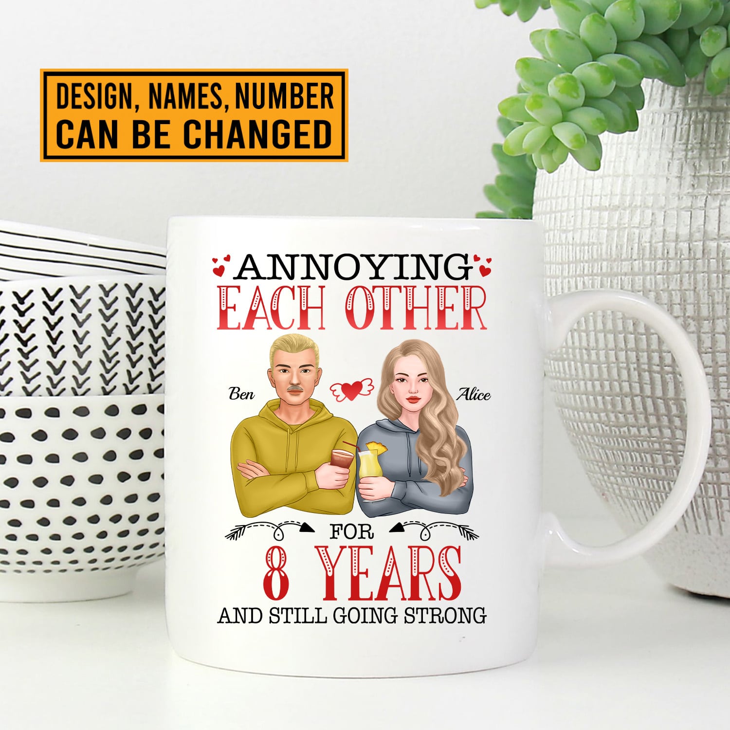1VT. Annoying Each Other Mug mug mk2