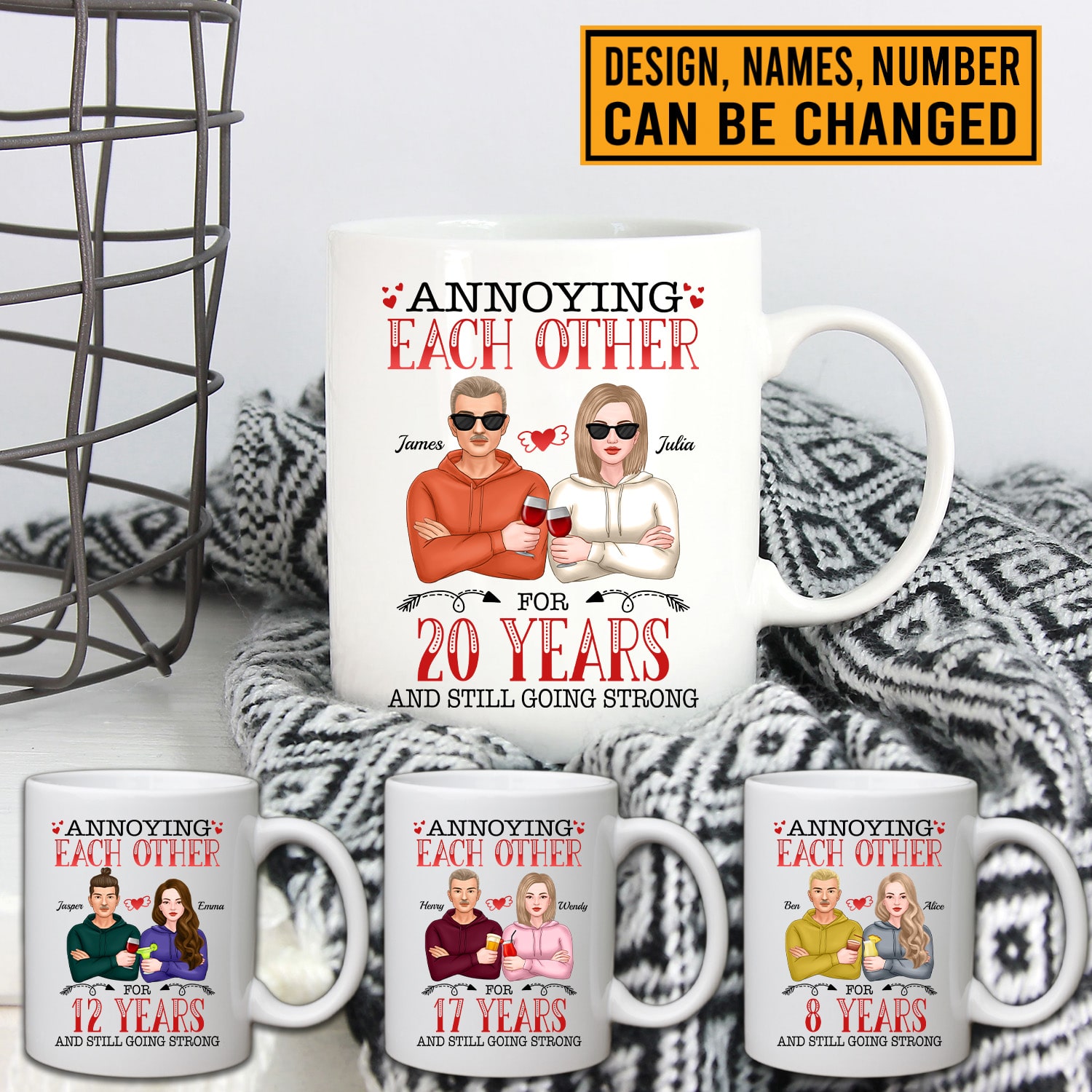 1VT. Annoying Each Other Mug mug mk4