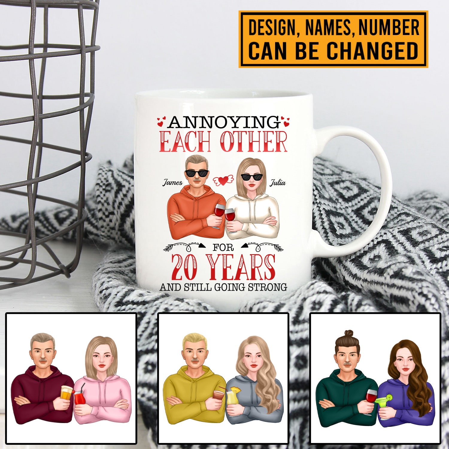 1VT. Annoying Each Other Mug mug mk6