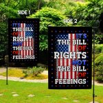 1O. Bill Of Rights-30x40 - Side 1 Garden Flag Mockup 2 Side