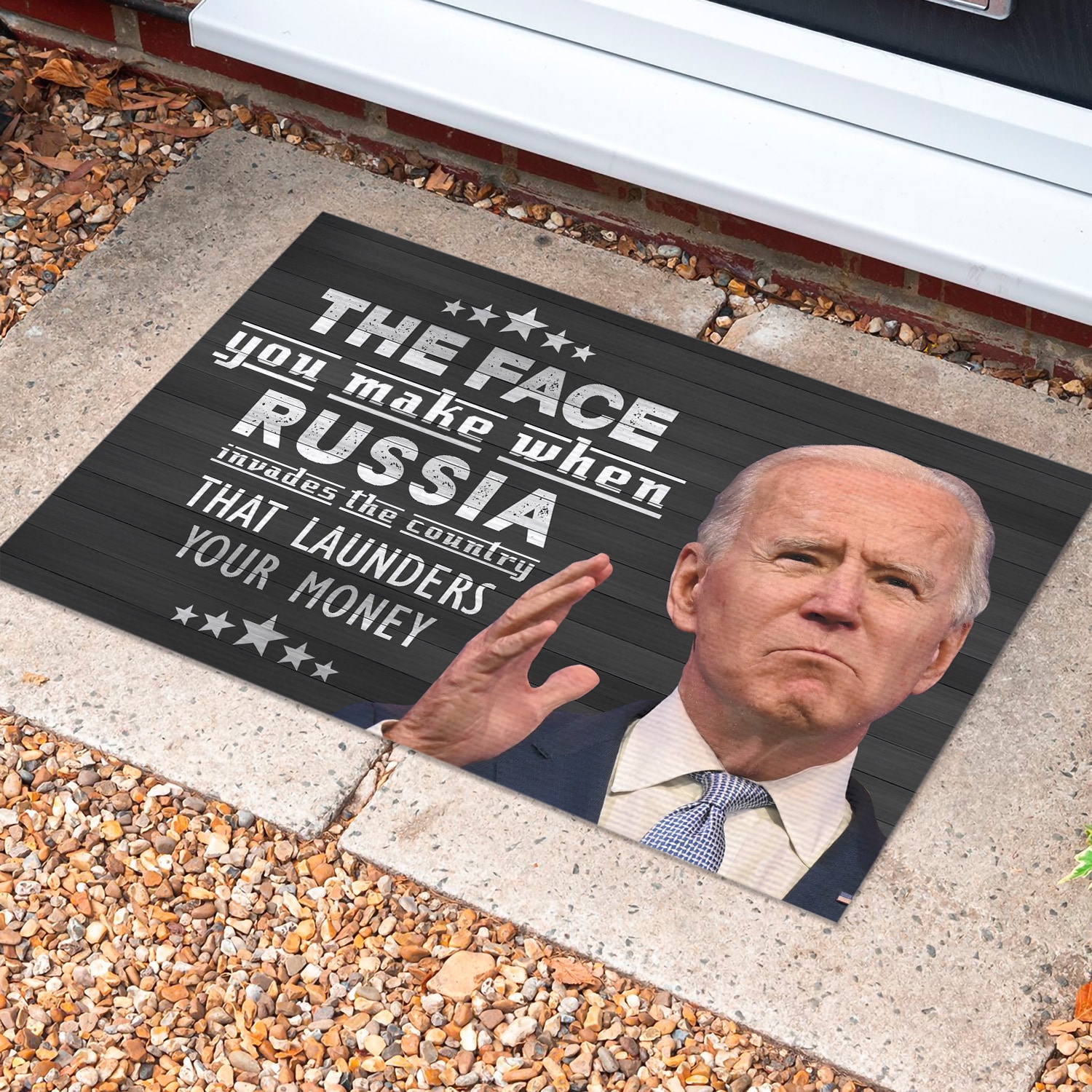 3O. Launders Your Money (Doormat) Doormat Mockup 10