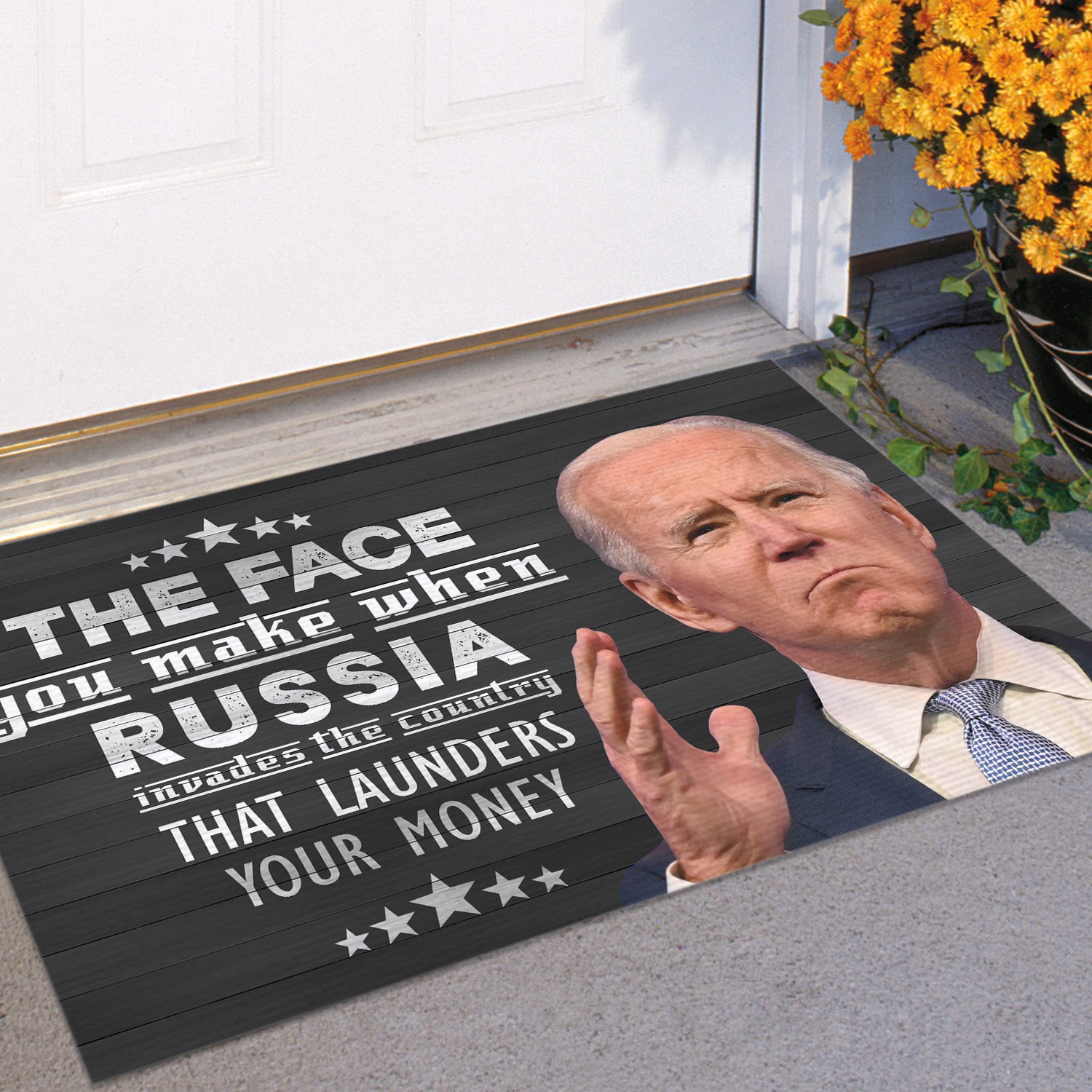 3O. Launders Your Money (Doormat) Doormat Mockup 11