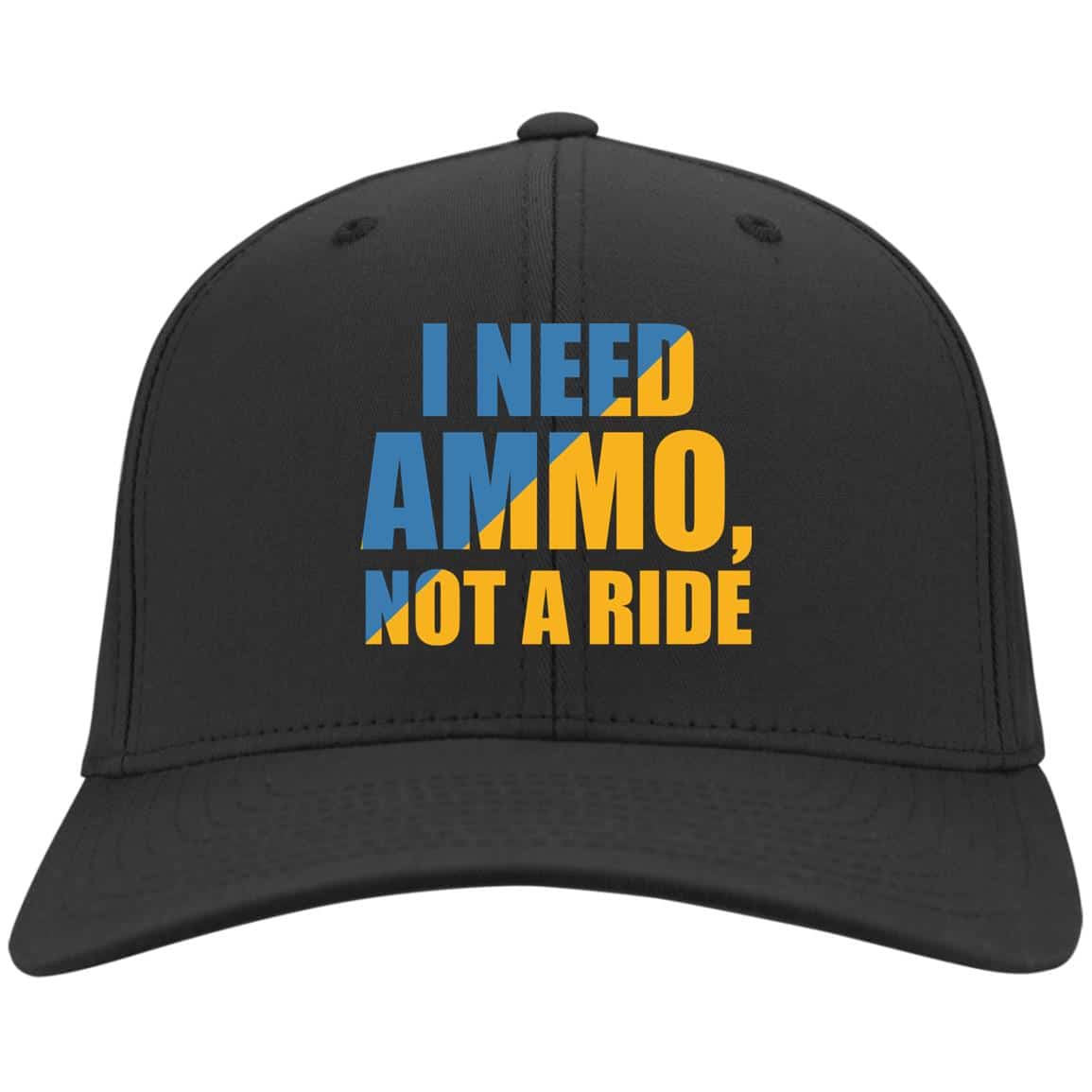 3VT. I Need Ammo Hat, Black, Twill Cap 3VT. I Need Ammo Hat, Black, Twill Cap