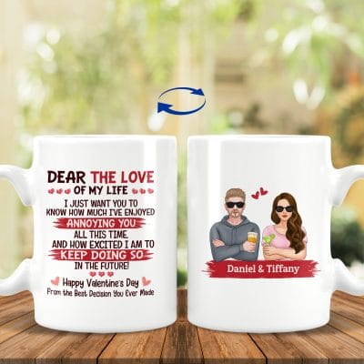 15 oz. White Mug