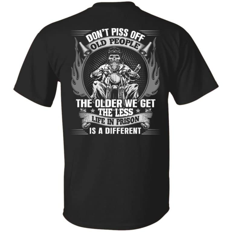 old, Black, Unisex T-Shirt