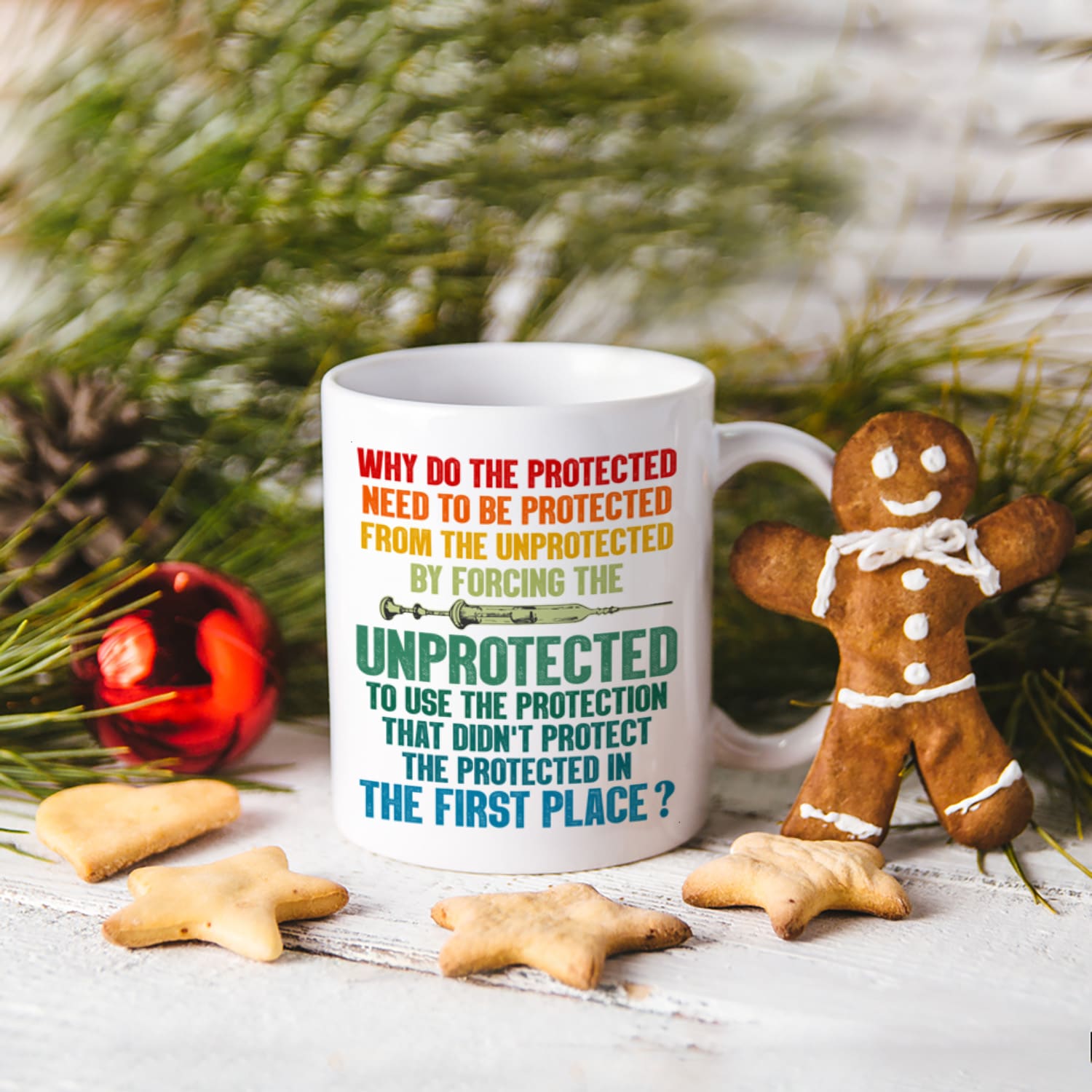 2O. The Protected (Light BG) Christmas Mug Mockup (Official)