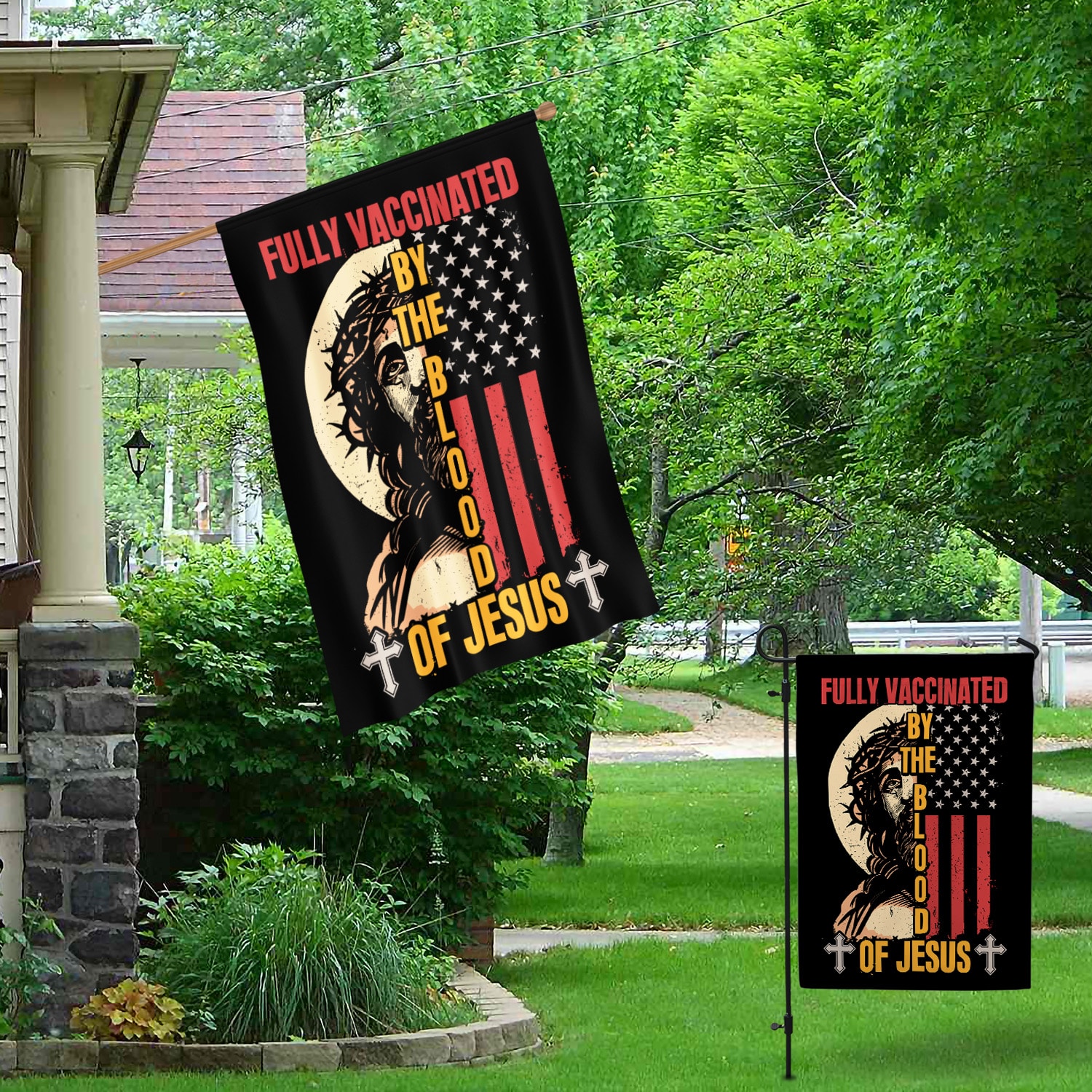 3O. Blood Of Jesus-30x40 Garden & House Mockup 1