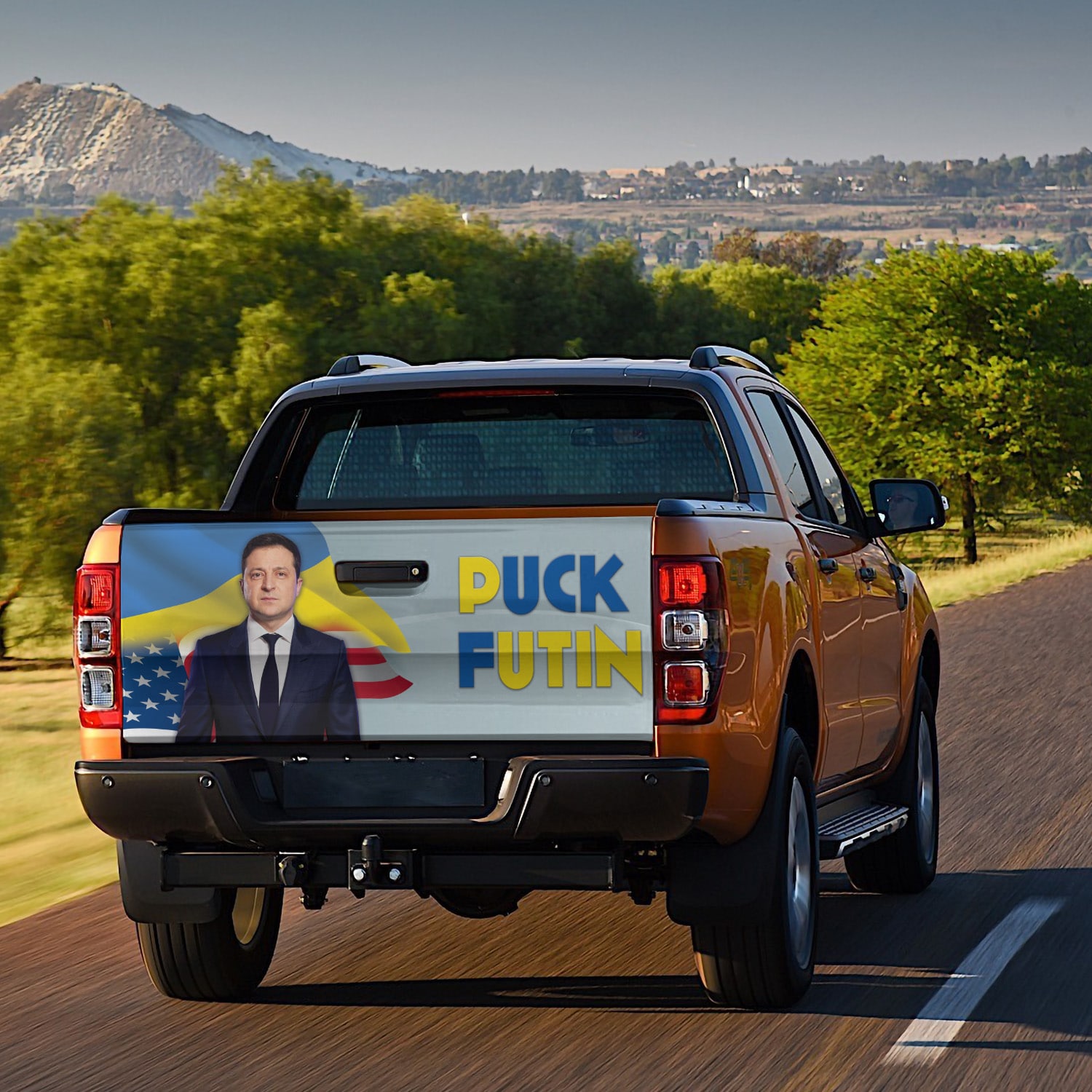 1O. Puck Futin 1(6) Tailgate Wrap Mockup 8