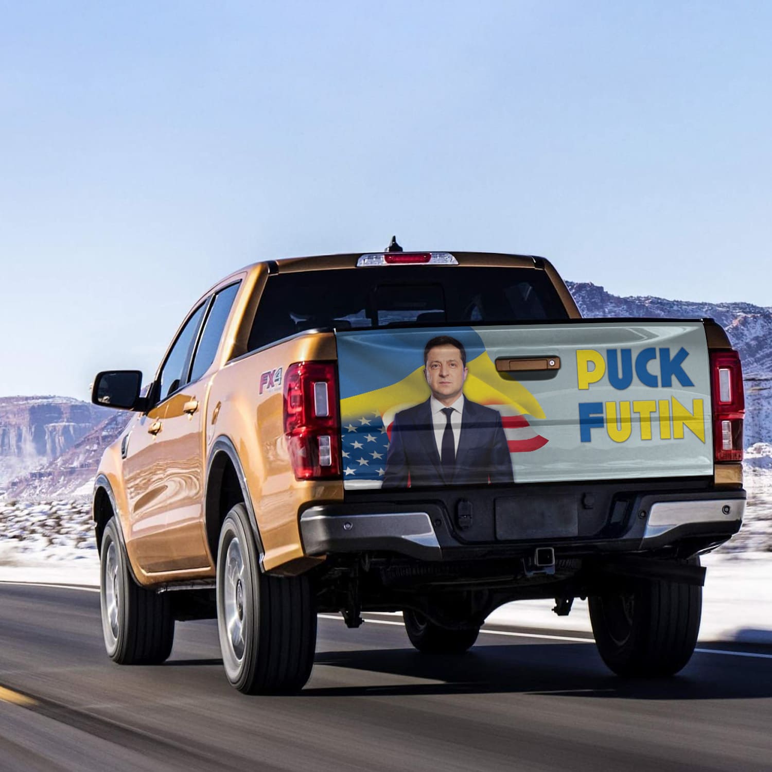 1O. Puck Futin 1(6) Tailgate Wrap Mockup 14