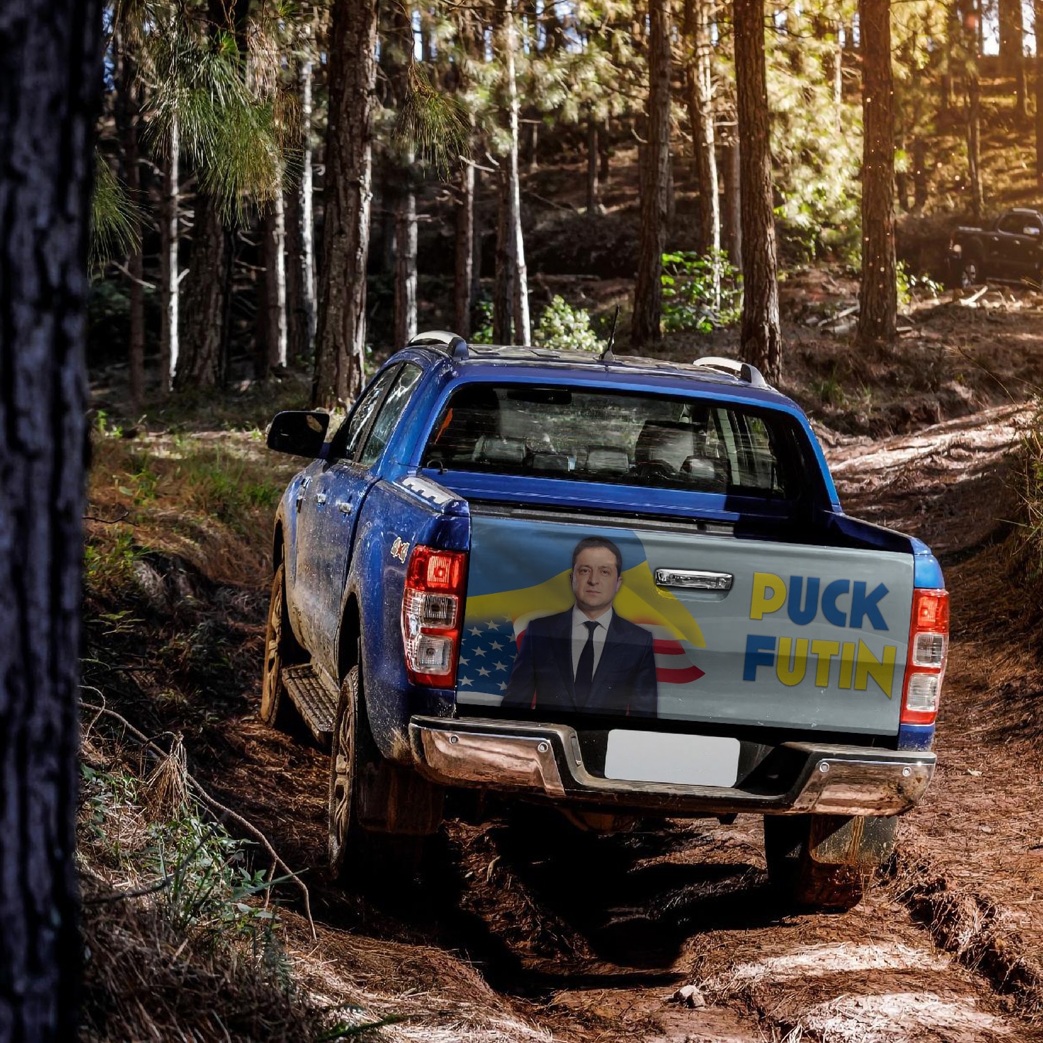 1O. Puck Futin 1(6) Tailgate Wrap Mockup 16
