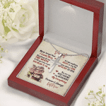 Personalized To My Husband Never Forget That I Love You Artisan Crafted Cross Necklace - Husband Gifts From Wife Personalized To My Husband Never Forget That I Love You Artisan Crafted Cross Necklace - Husband Gifts From Wife